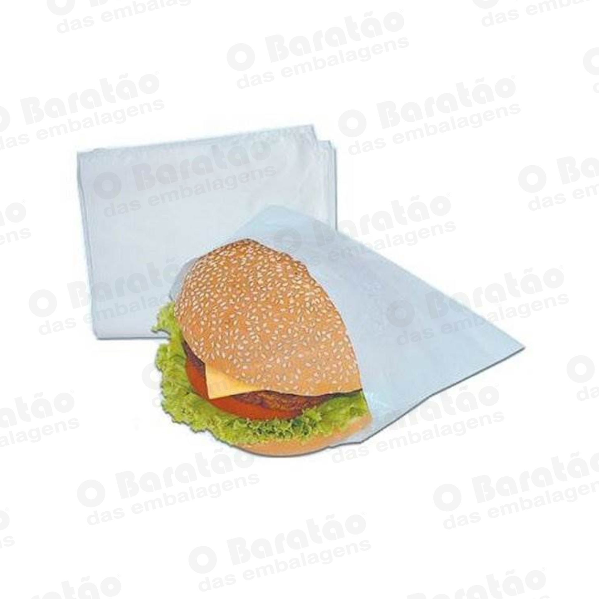 SACO HAMBURGUER 17X17 MONTYPLAST