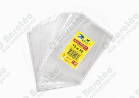 SACO PP LISO 15X30X0,4 MONTYPLAST