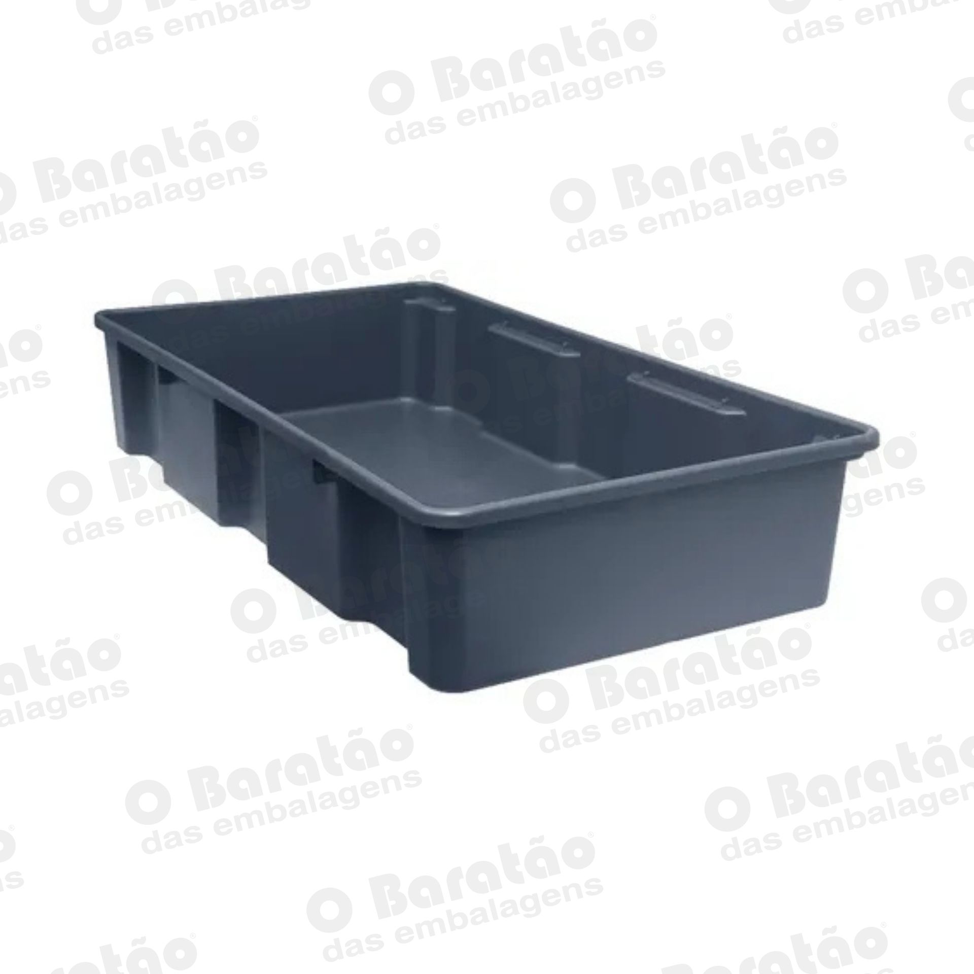 CAIXA ORGANIZADORA 32LT GRAFITE PRESTO