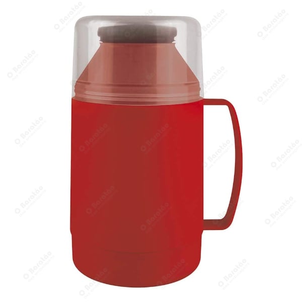 GARRAFA TERMICA INDIE 500ML VERMELHA MOR