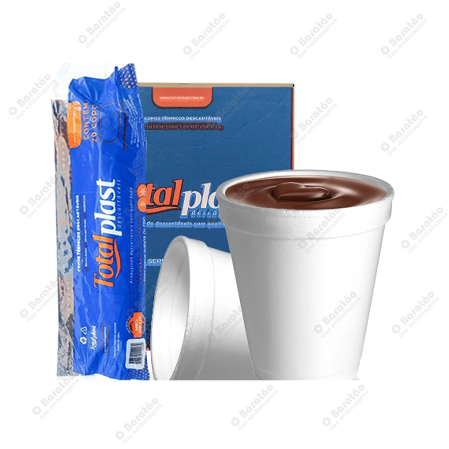 COPO TERMICO EPS 180 ML TOTALPLAST