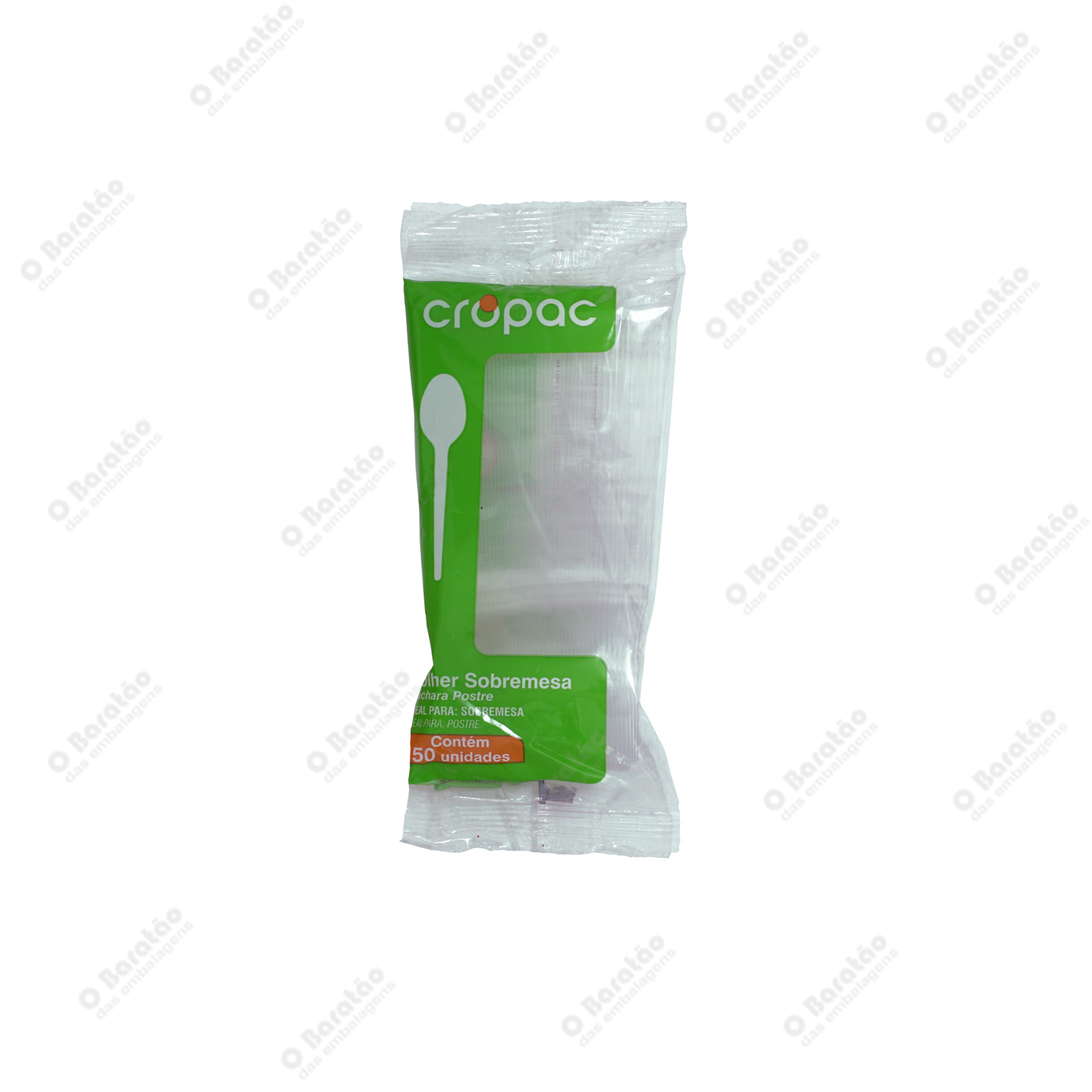 COLHER REFEICAO BRANCO CROPAC