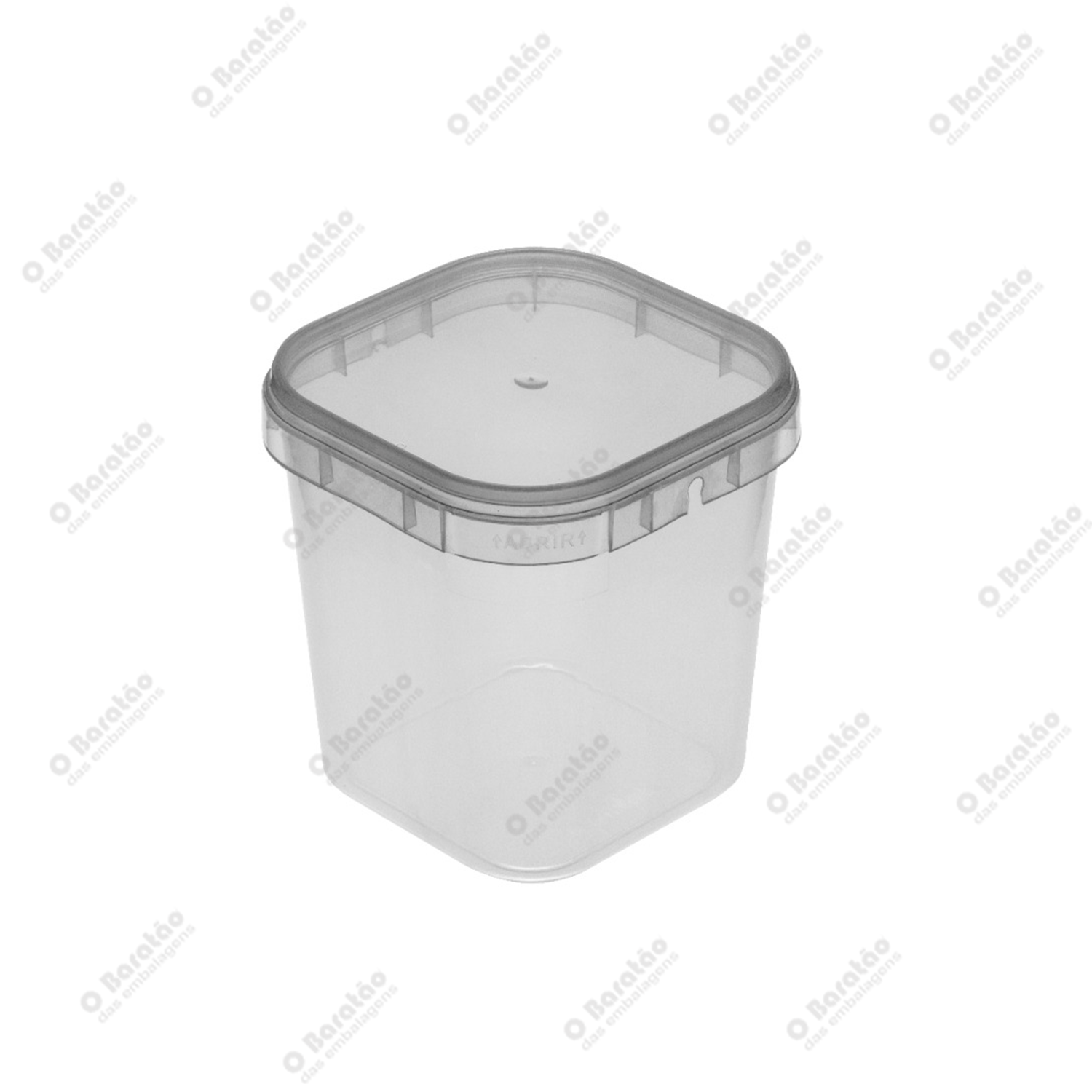 KIT POTE 220ML QUAD C/ LACRE PLASTILANIA