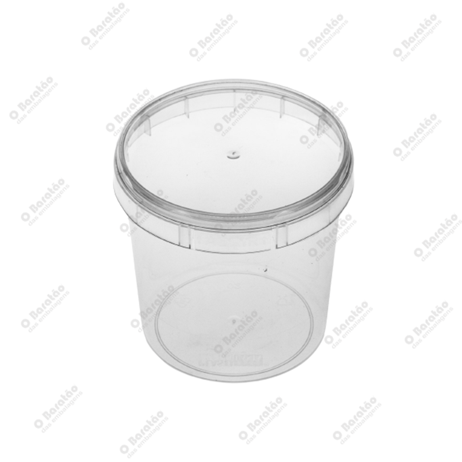 KIT POTE 500ML RED C/ LACRE PLASTILANIA