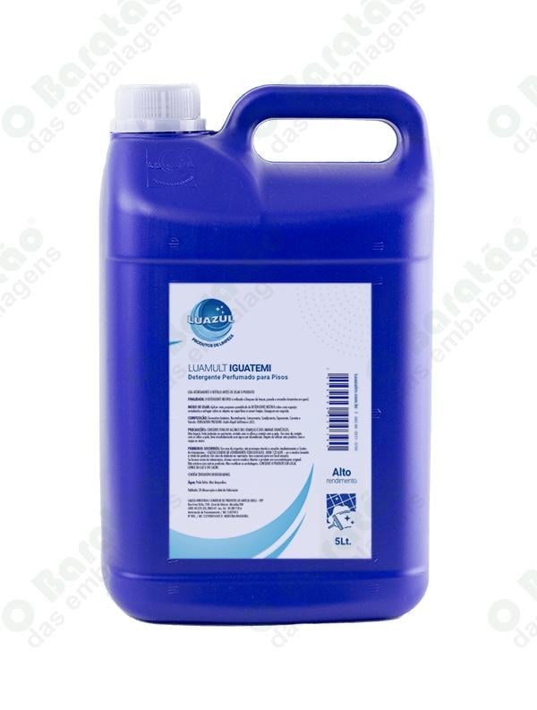 DETERGENTE PISO IGUATEMI 5 LTS LUAZUL