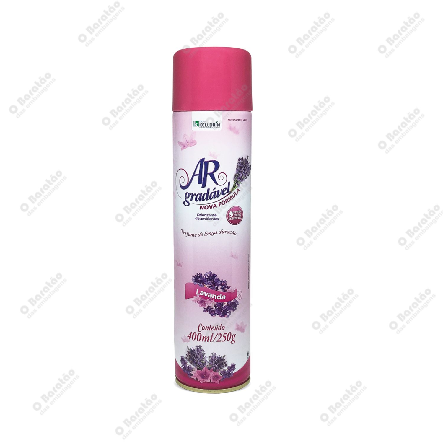 ODORIZADOR SPRAY LAVANDA 400ML KELLDRIN