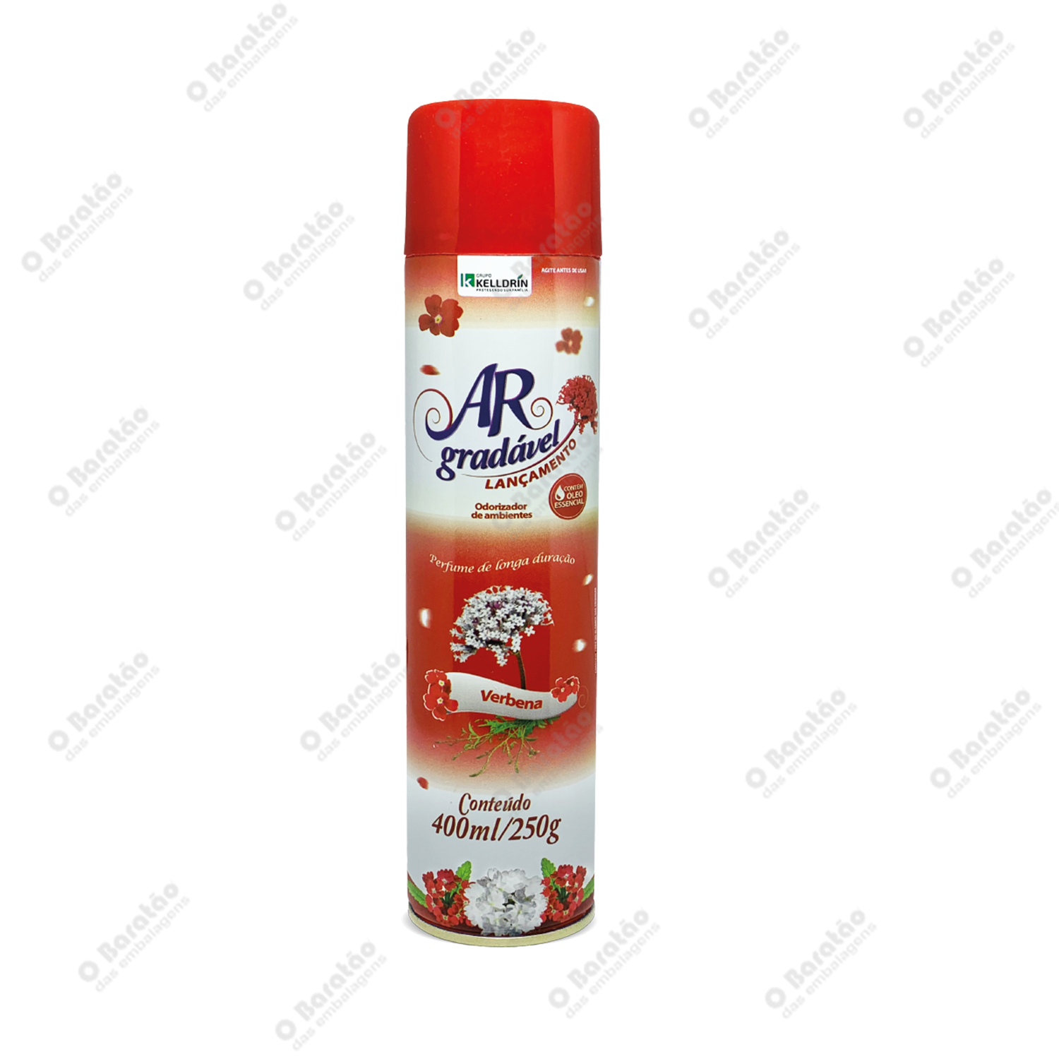 ODORIZADOR SPRAY VERBENA 400ML KELLDRIN