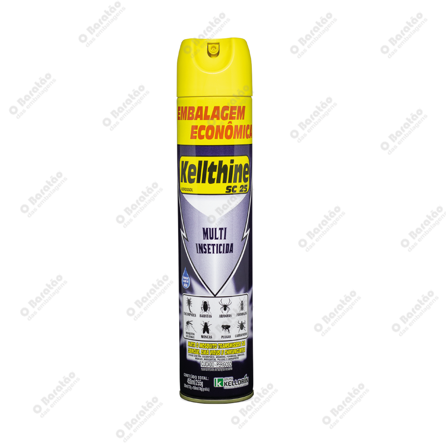 MULT INSETICIDA SPRAY 400 ML KELLDRIN