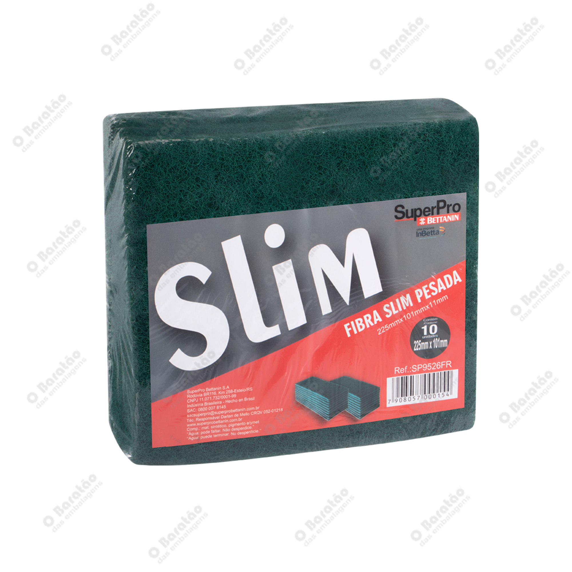 FIBRA SLIM LIMPEZA PESADA SUPER PRO