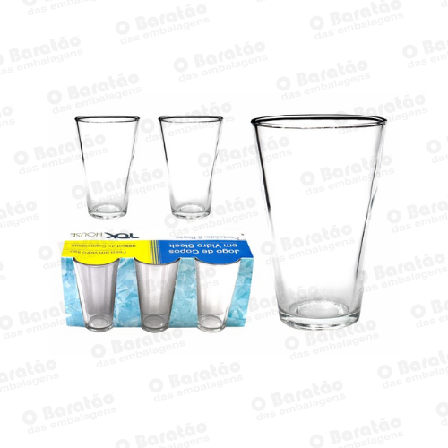 COPO AGUA LISO 300 ML TOK HOUSE