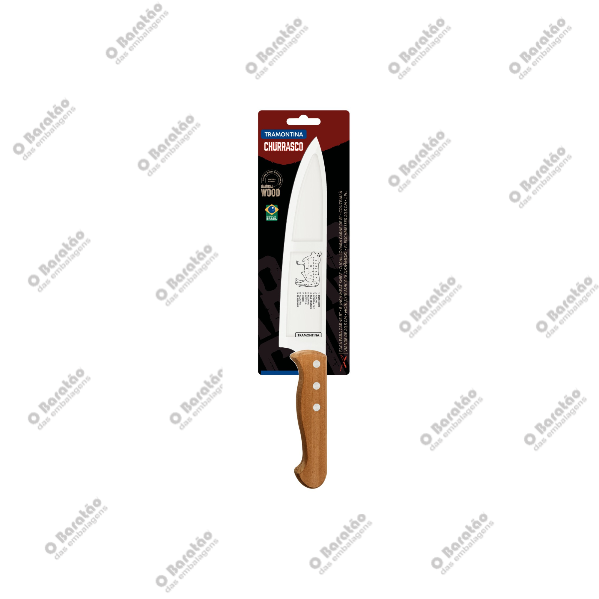 FACA CARNE INOX 8 DYNAMIC TRAMONTINA