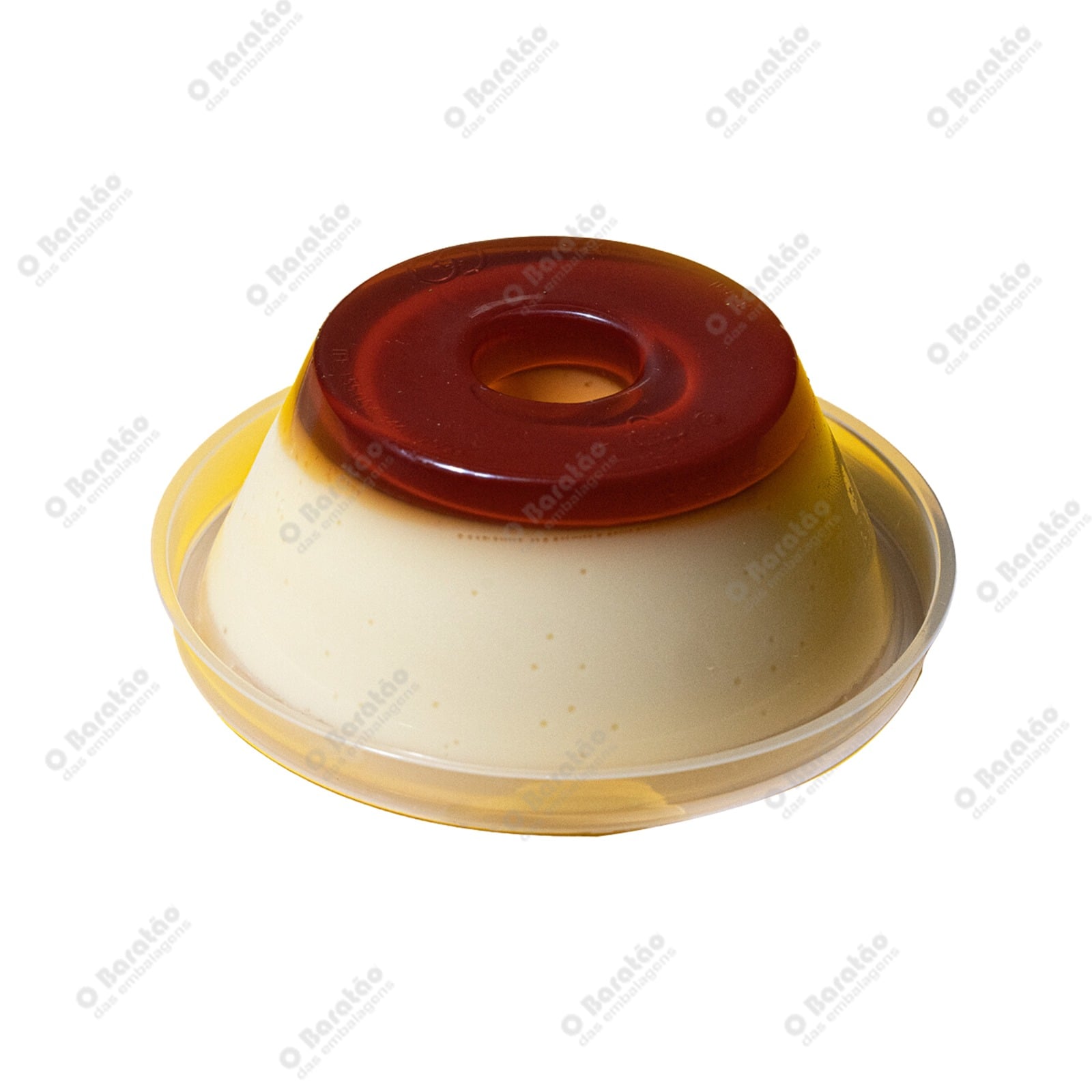 FORMA PUDIM C/TAMPA 150ML G 367 GALVANOT