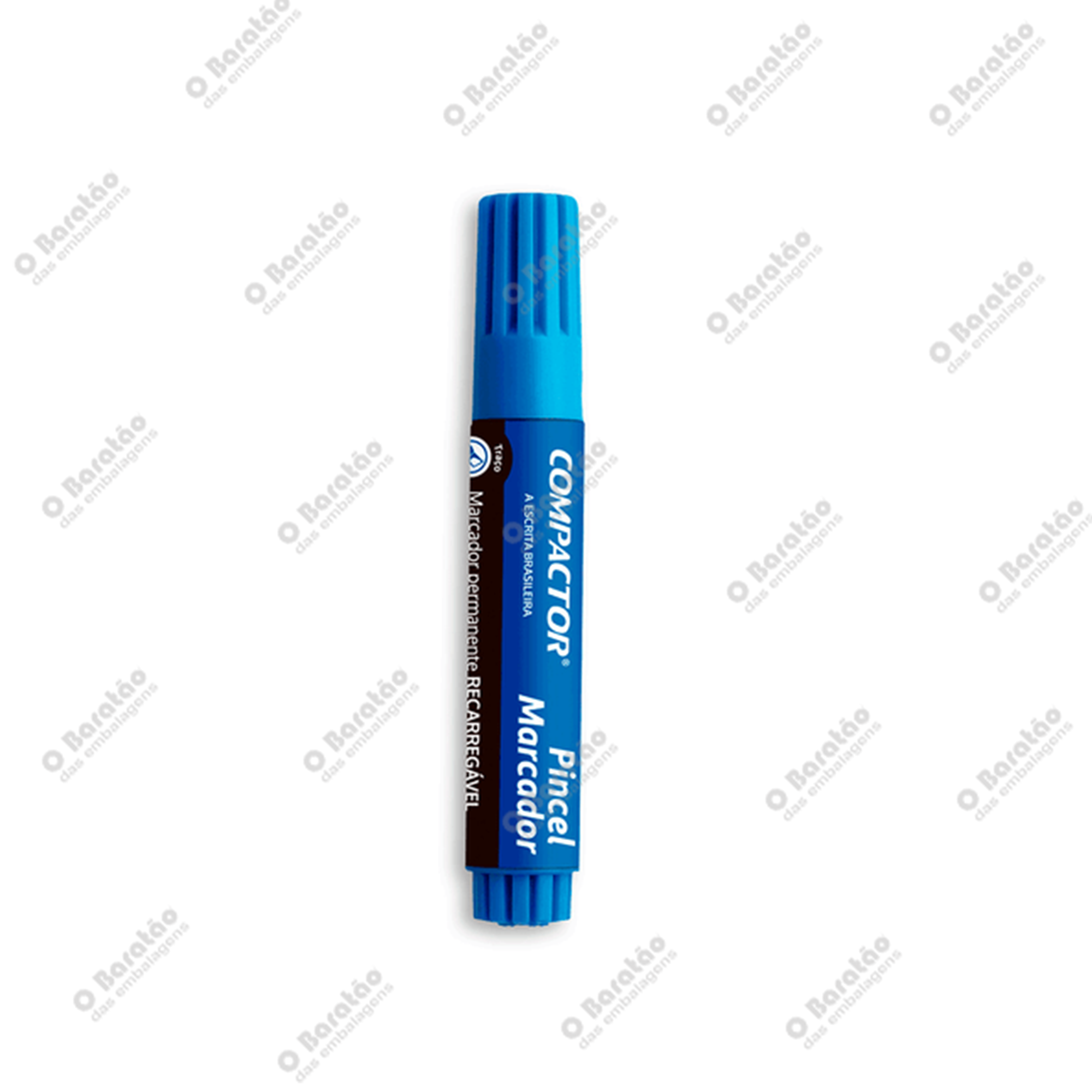 MARCADOR PERMANENTE AZUL COMPACTOR