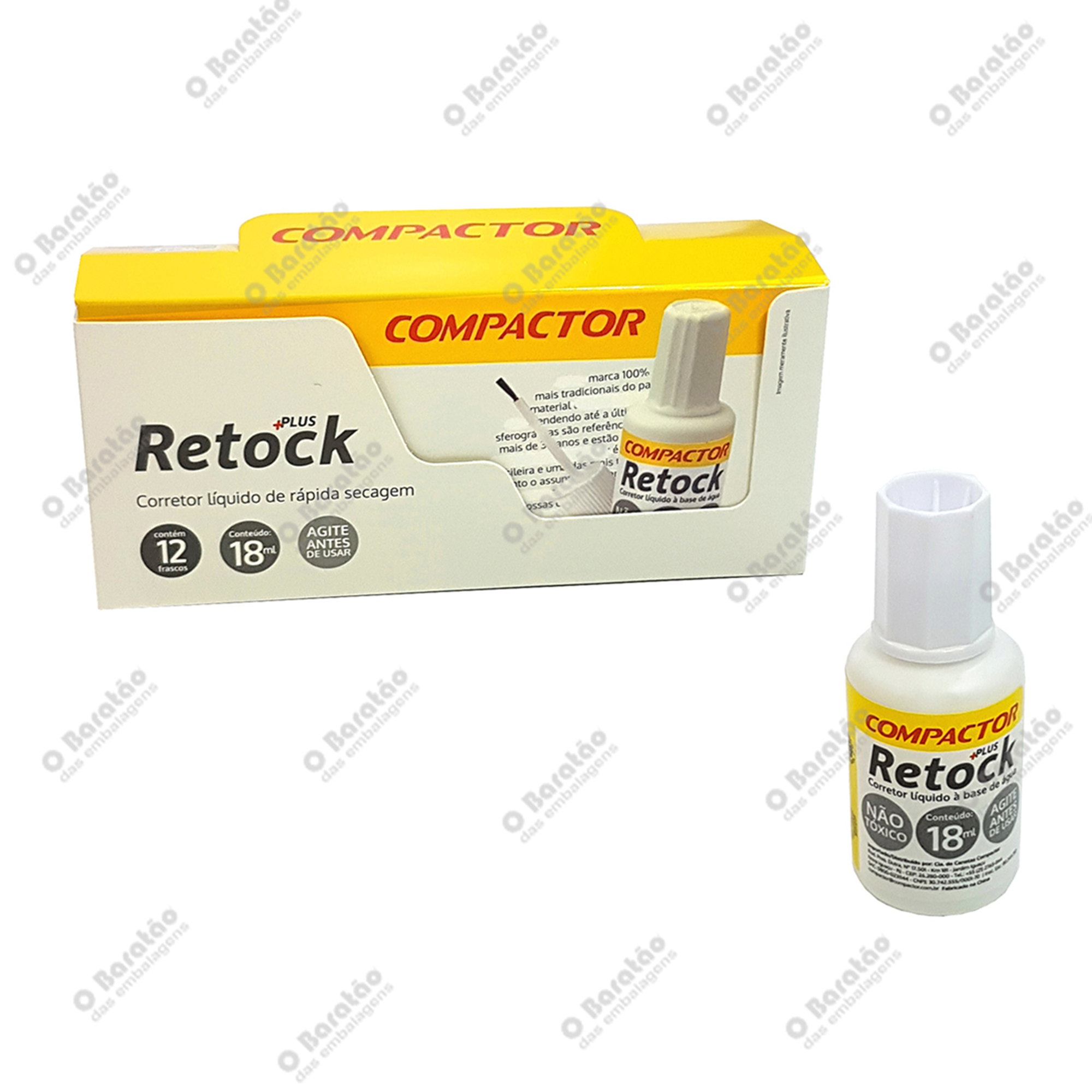 CORRETIVO LIQUIDO 18 ML COMPACTOR