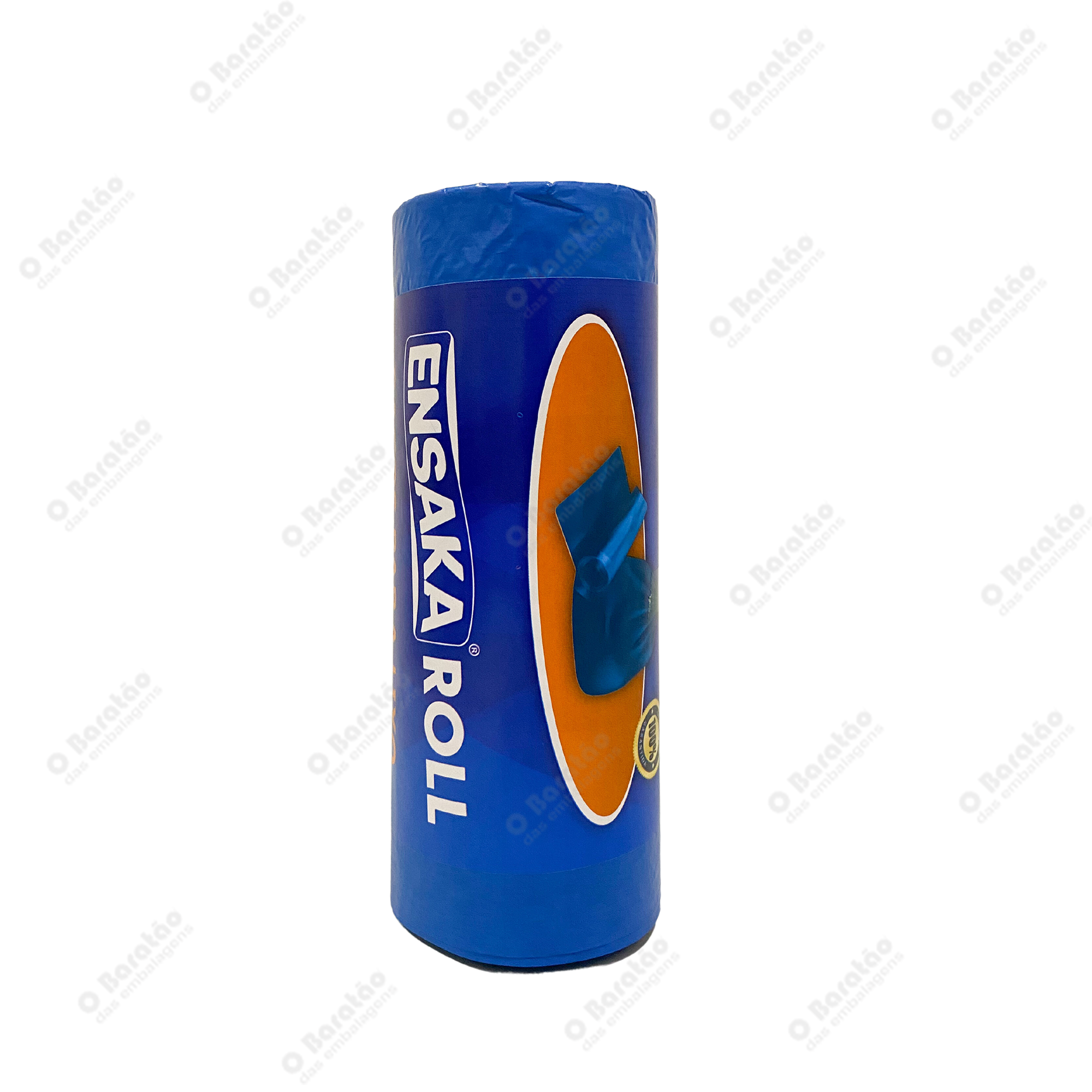 SACO LIXO 50L AZUL C/30 ENSAKA ROLL