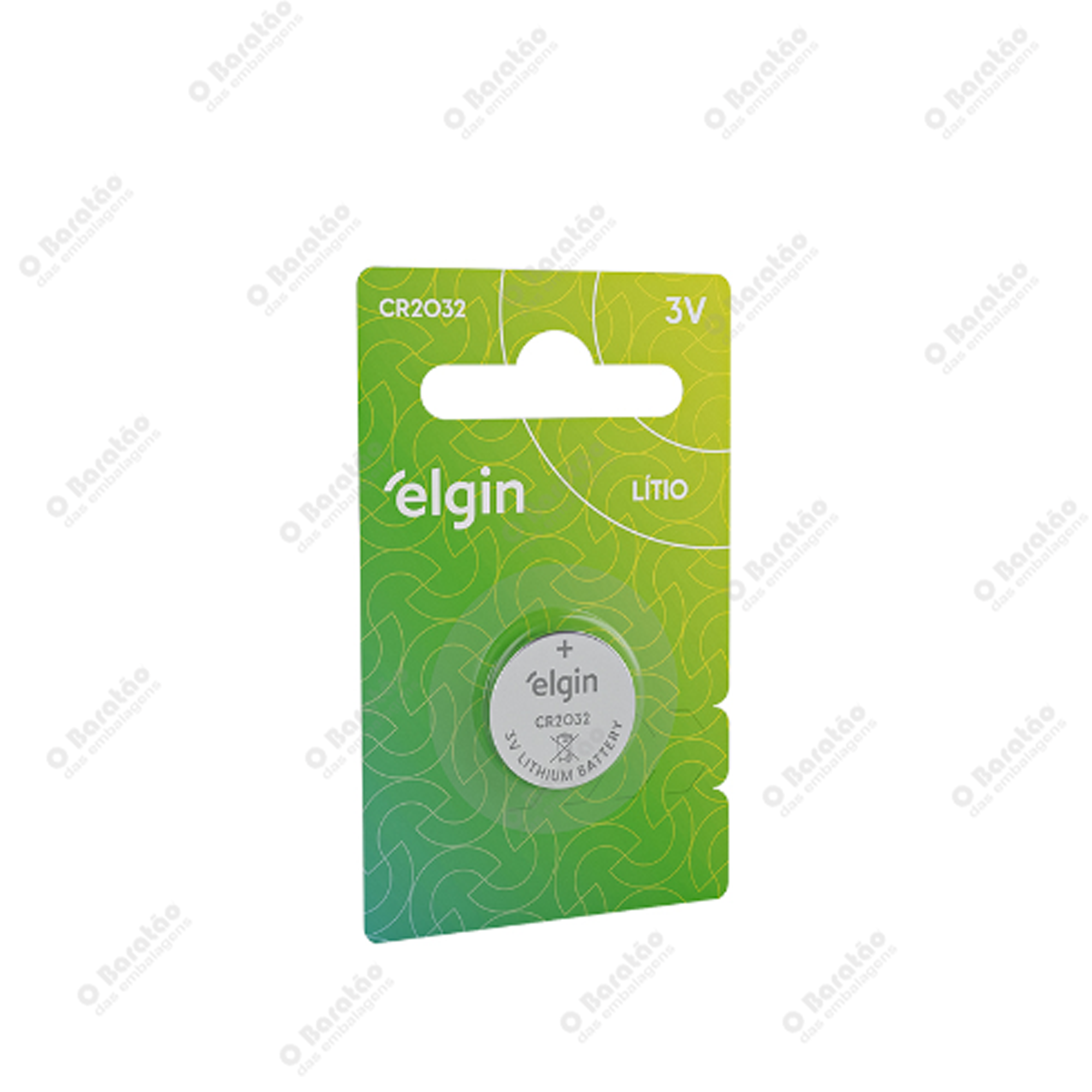 BATERIA DE LITIO BLISTER CR2032 ELGIN
