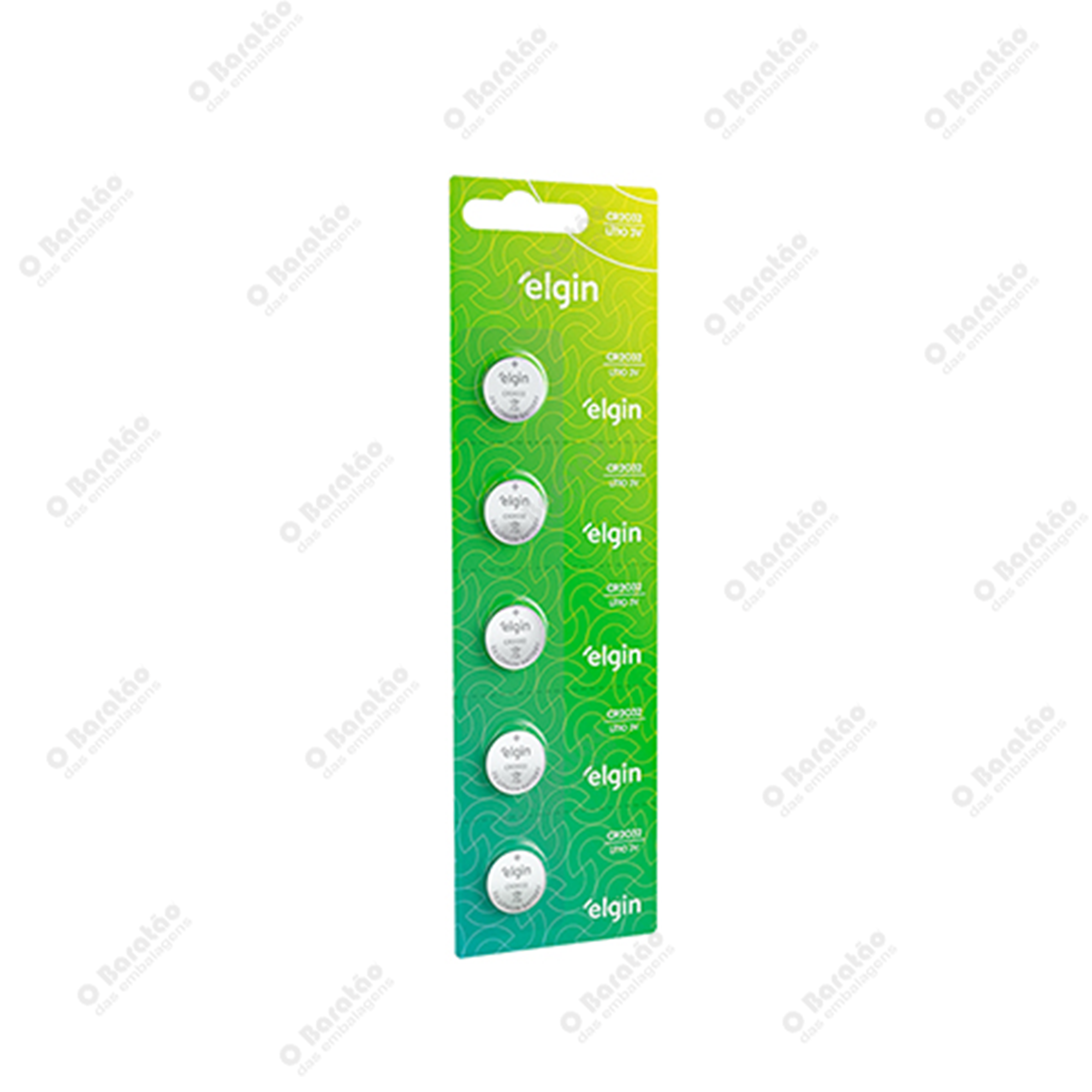 BATERIA DE LITIO BLIST CR2032 C/05 ELGIN