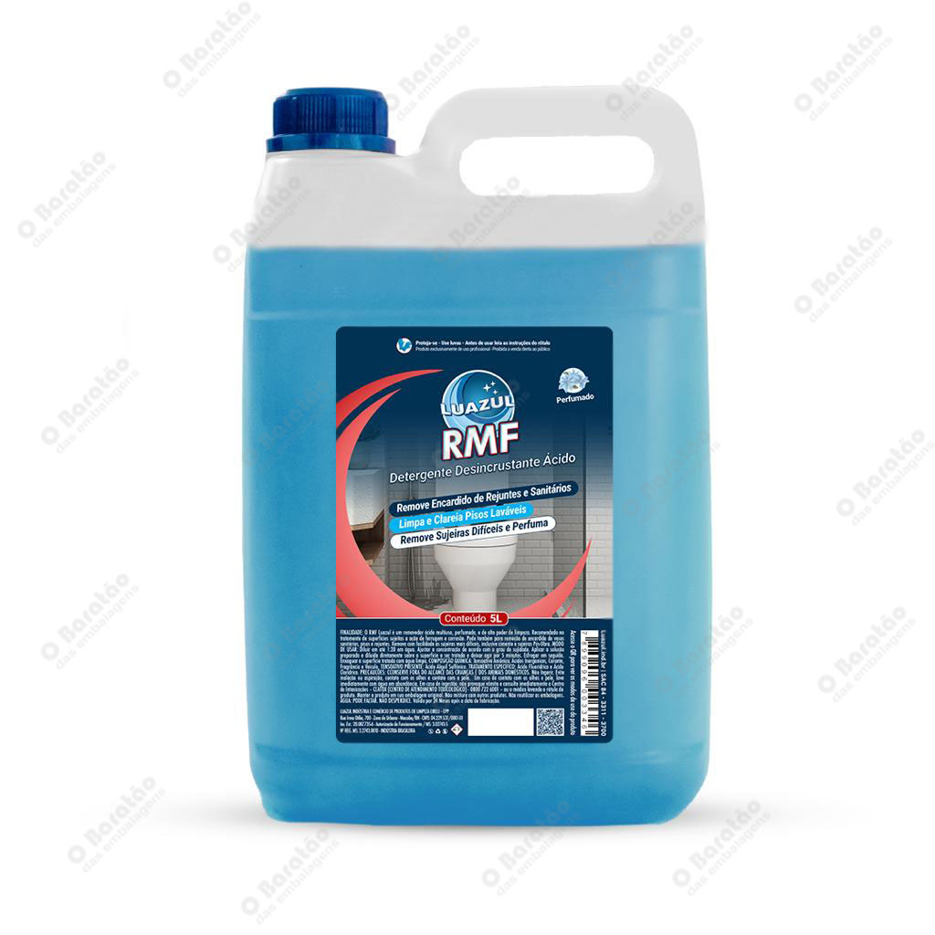 REMOVEDOR DE FERRUGEM 1000 5LT LUAZUL