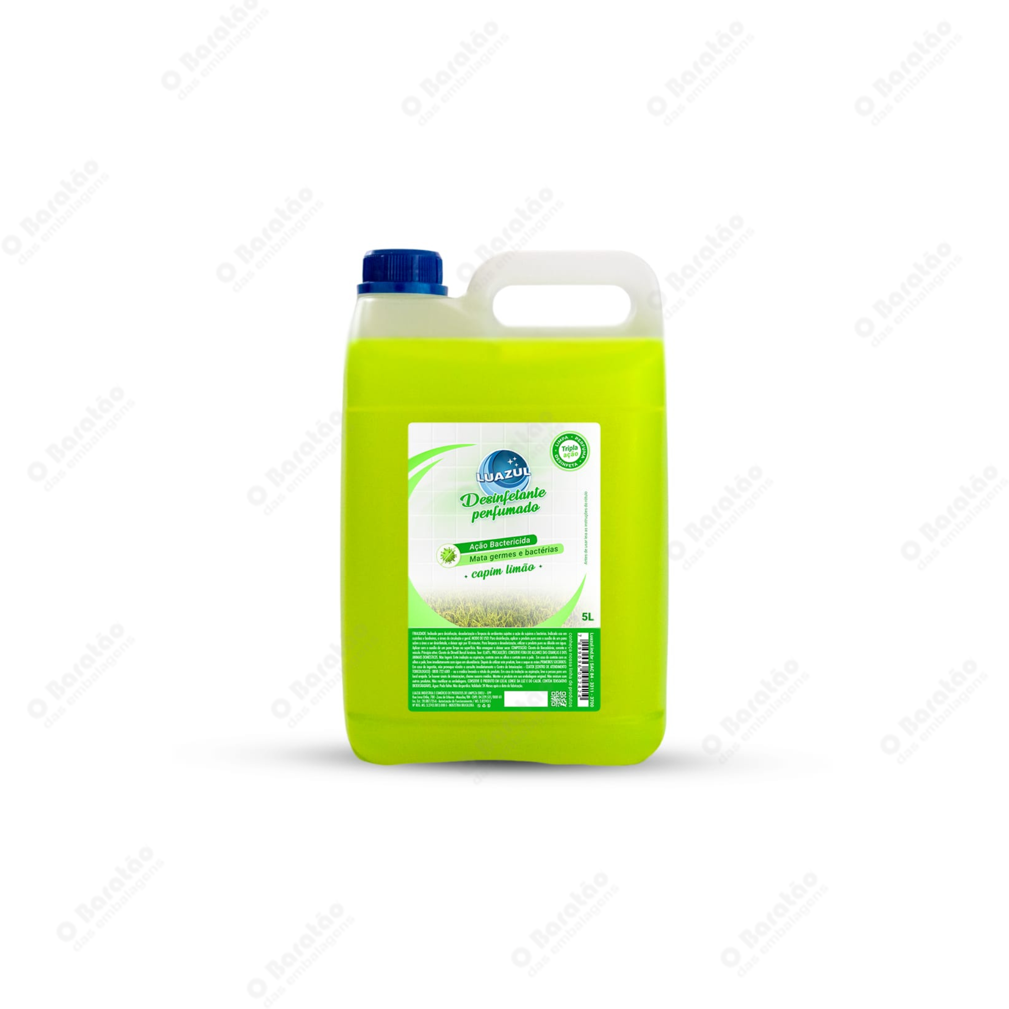 DESINFETANTE PREMIUM CAPIM 5LT LUAZUL