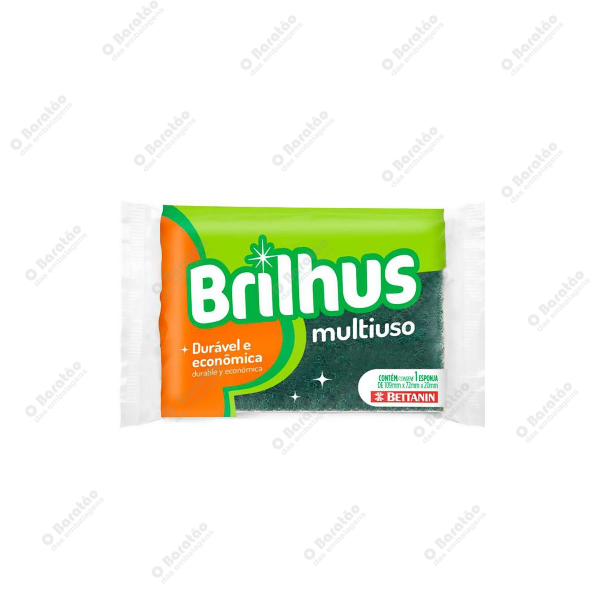 ESPONJA MULTIUSO ABRASIVA BRILHUS