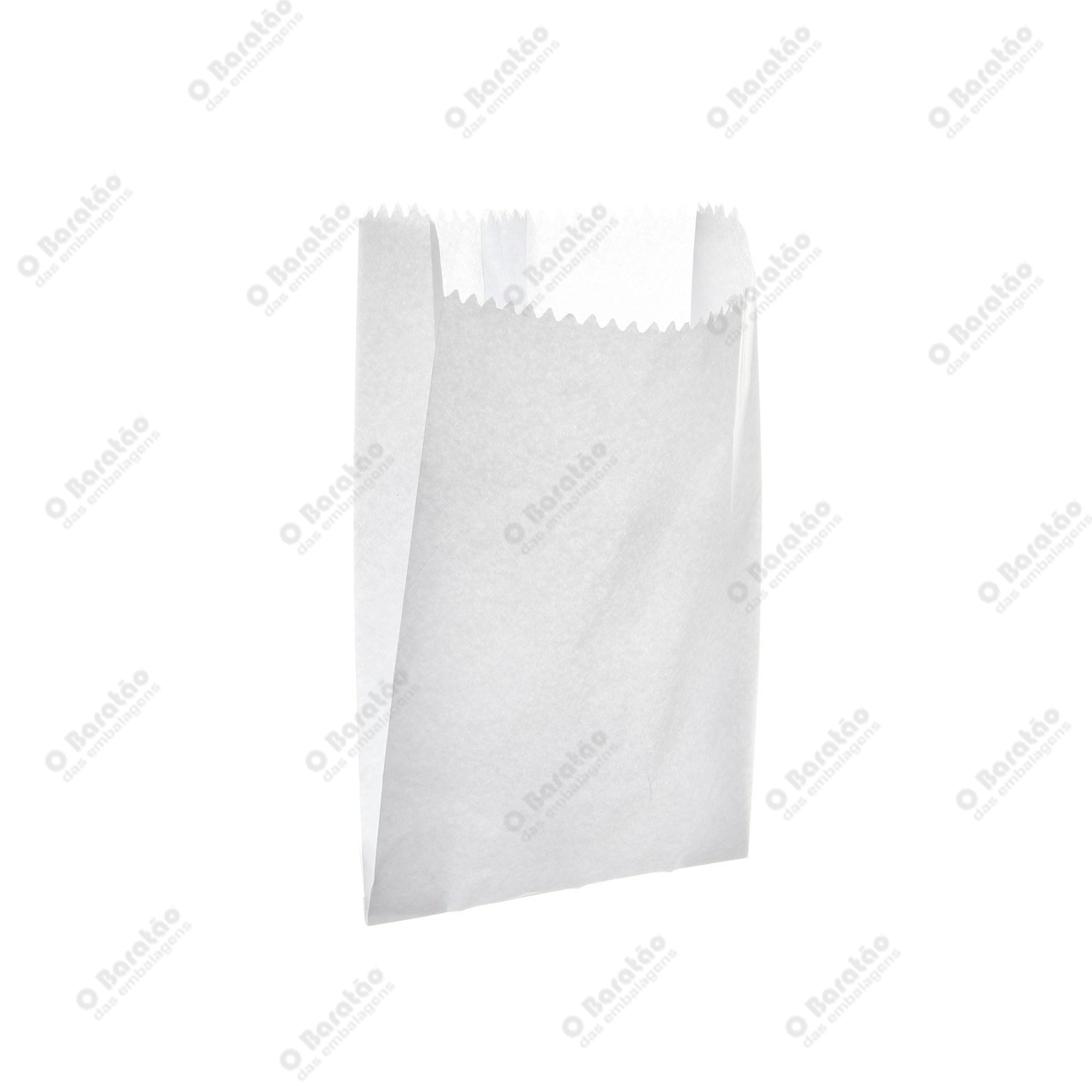 SACO PAPEL 3 KG BRANCO MGL