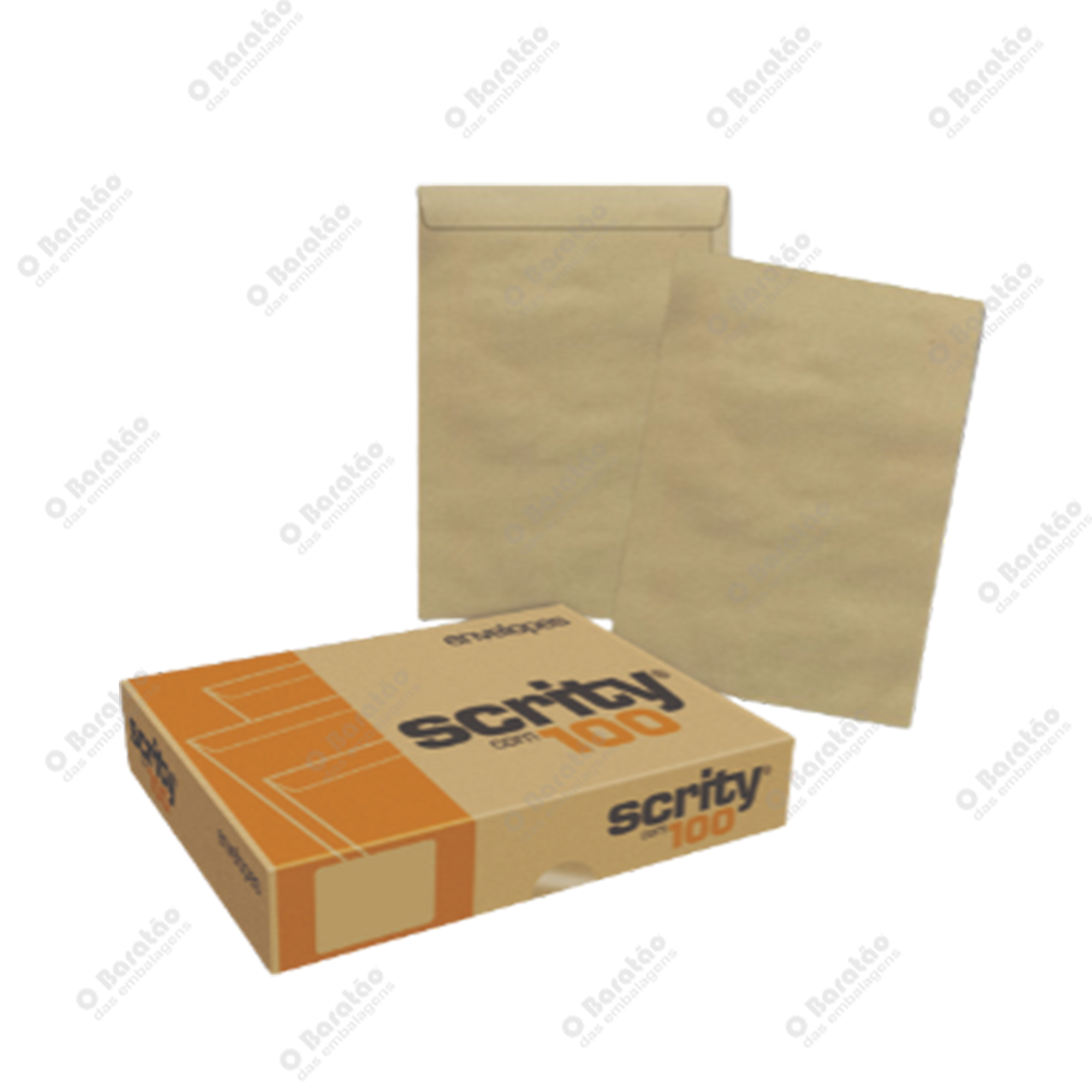 ENVELOPE KRAFT 22X32 SCRITY