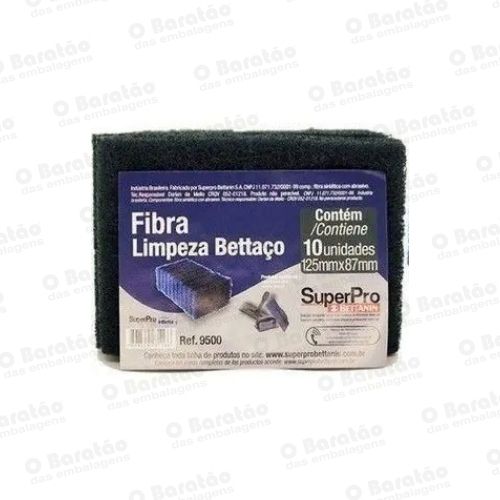 FIBRA LIMPEZA C/10 BETTACO