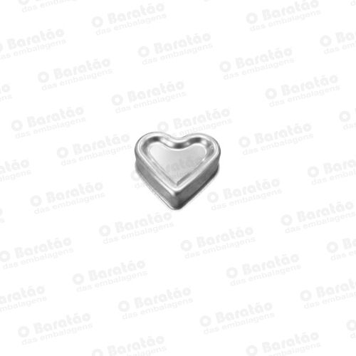 FORMA BALLERINE CORACAO 13X12 ALUMINIO C