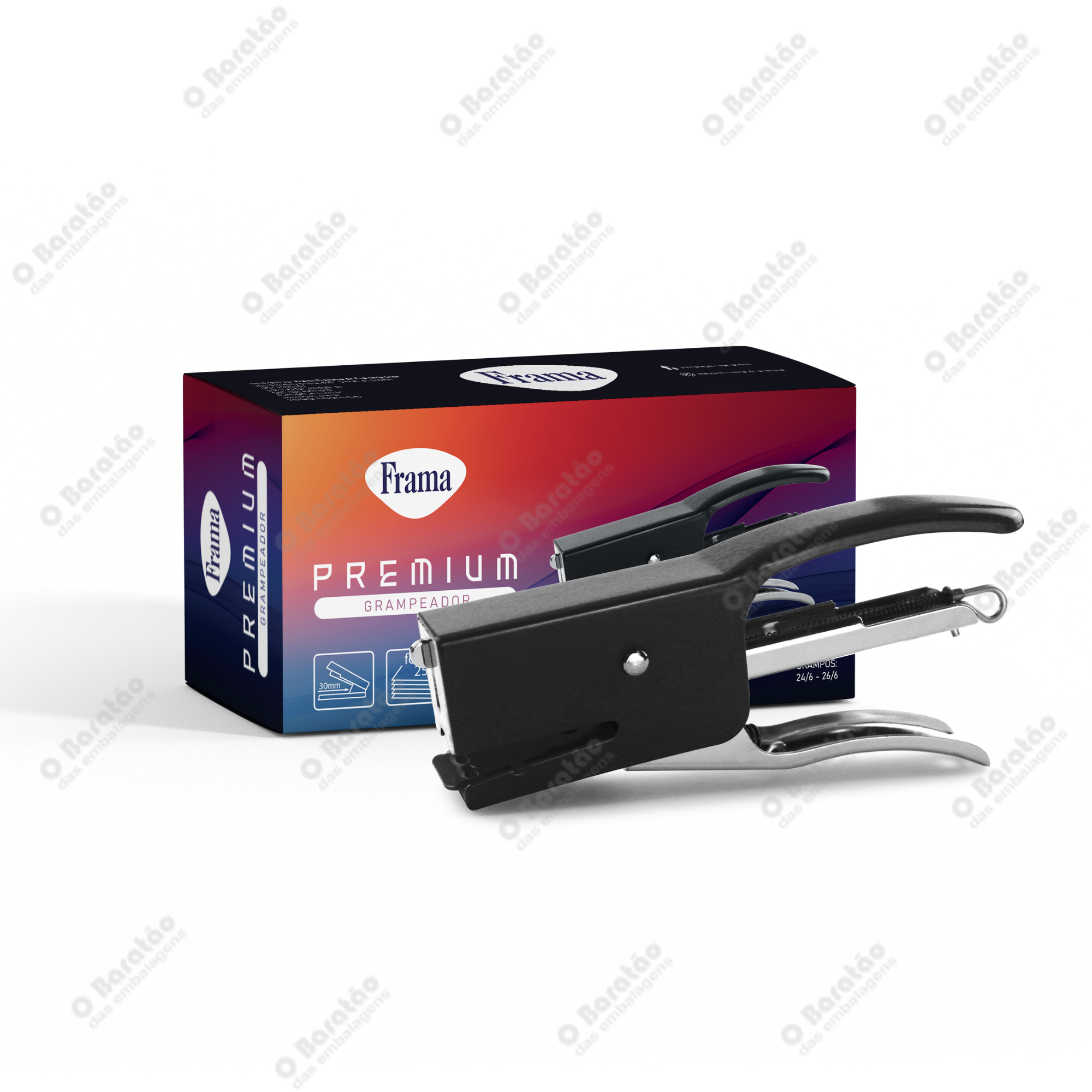 GRAMPEADOR METAL ALICATE 15CM FRAMA