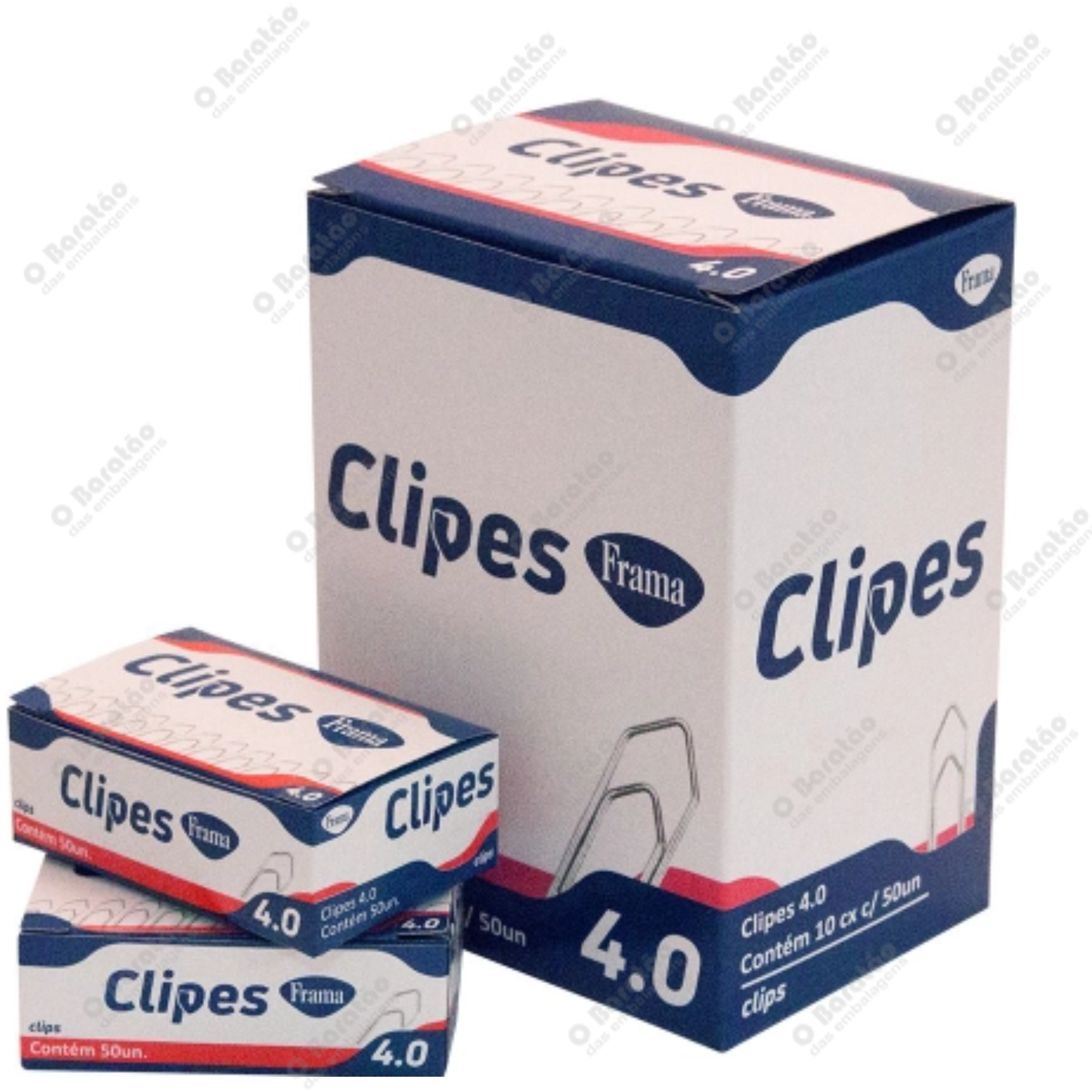 CLIPES GALVA 4.0 C/50 UN FRAMA