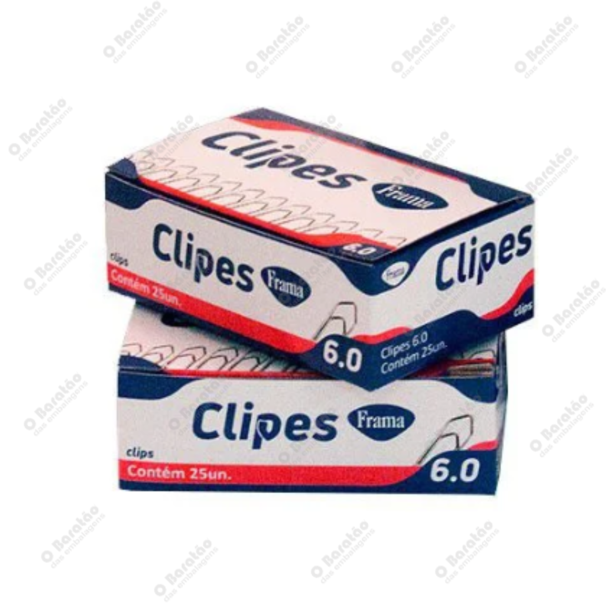 CLIPES GALVA 6.0 C/25 UN FRAMA
