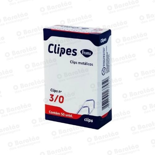 CLIPES GALVA 3.0 C/50 UN FRAMA