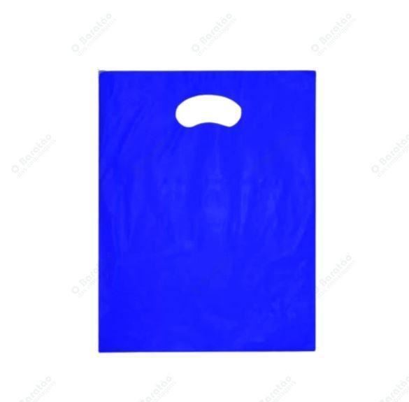 SACOLA BOCA RETA 20X30X0,10 AZUL  ENSAKA