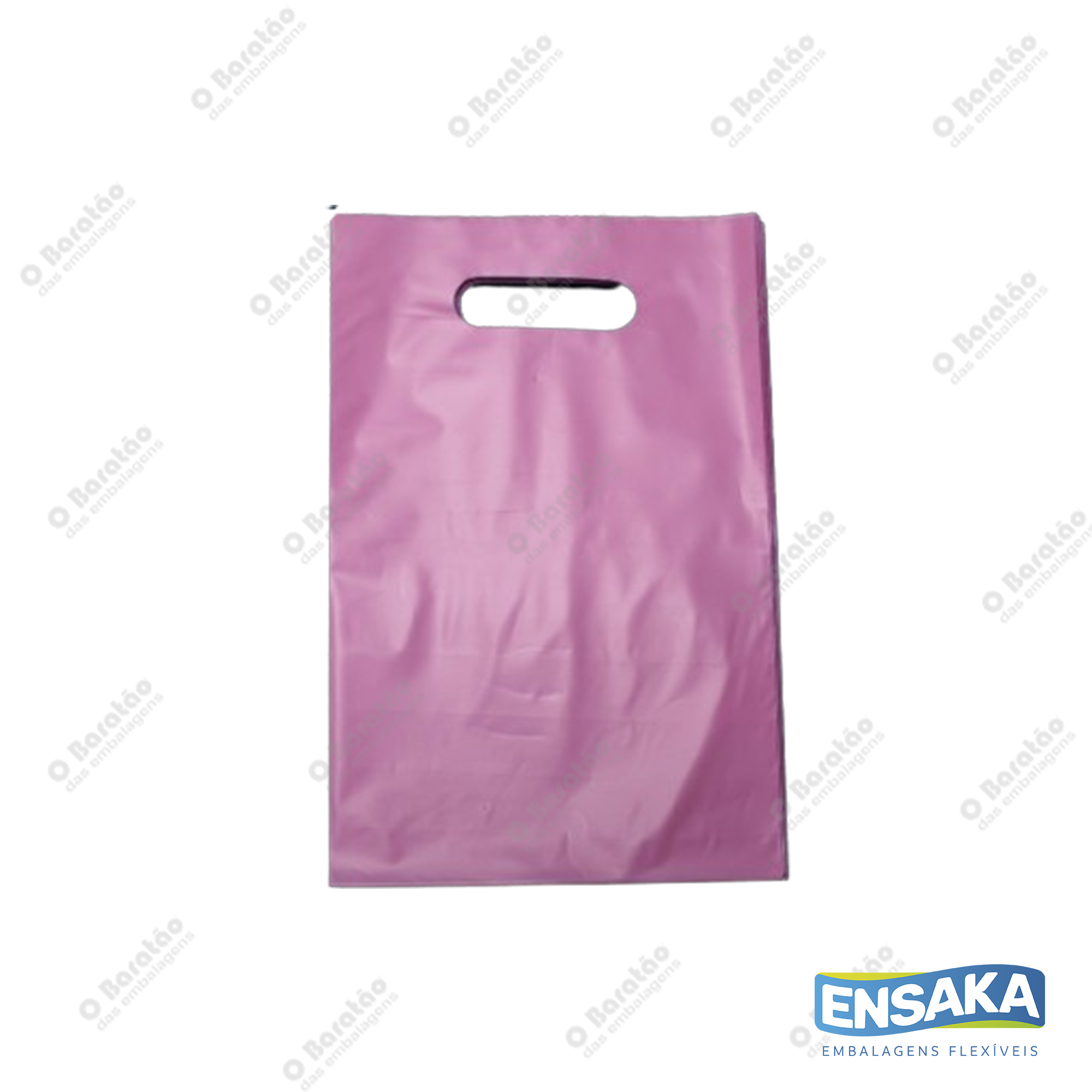 SACOLA BOCA RETA 40X50X0,10 LILAS ENSAKA
