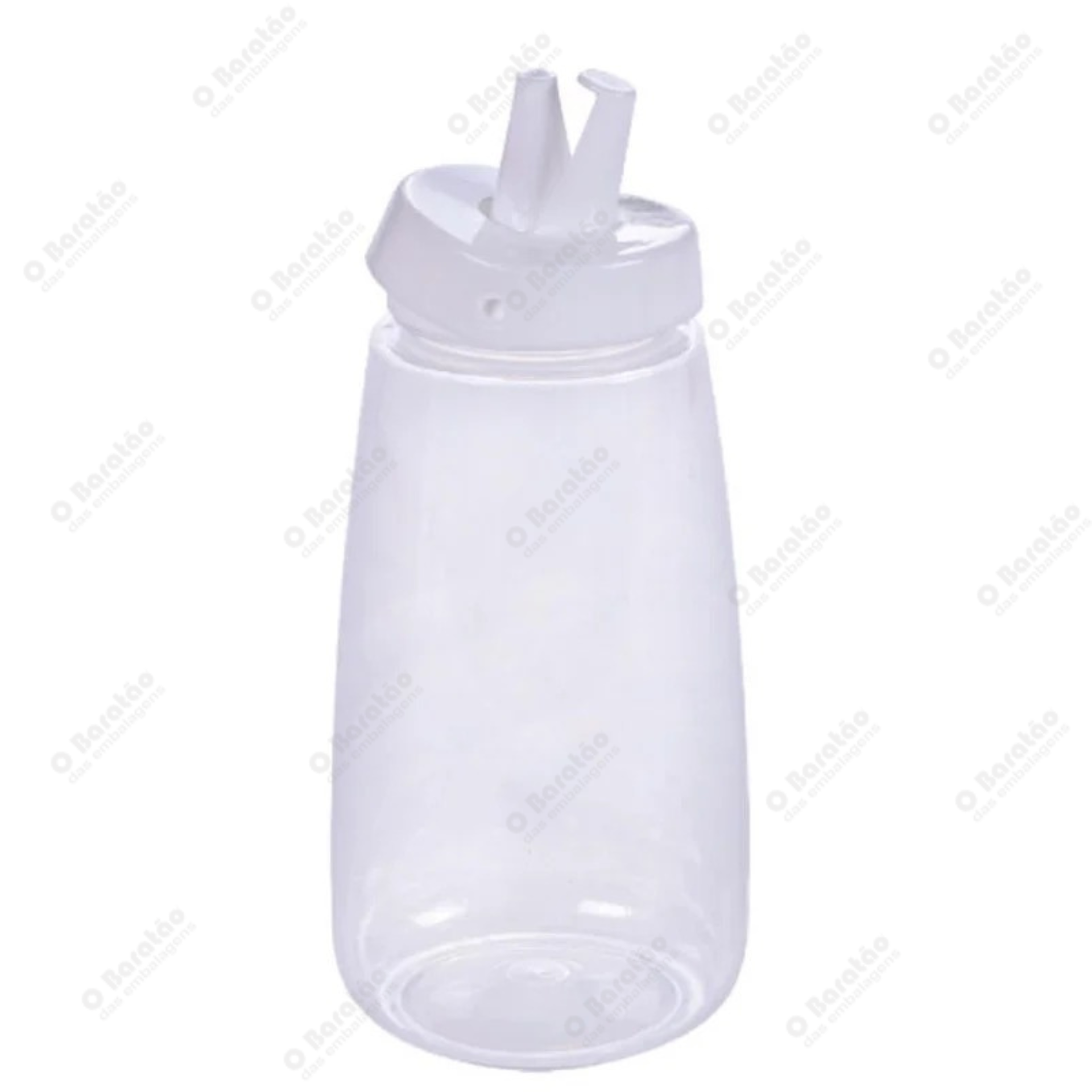 BISNAGA FLIP BRANCA 520ML PLASUTIL