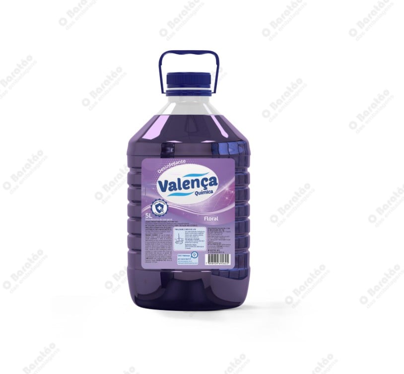 DESINFETANTE 05 LT FLORAL VALENCA