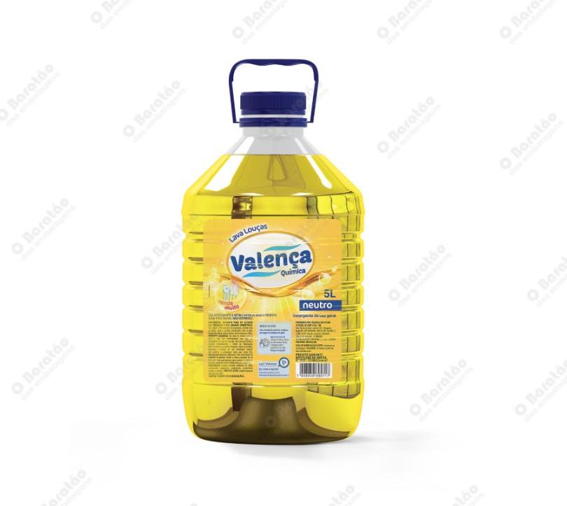 DETERGENTE 05 LT NEUTRO VALENCA