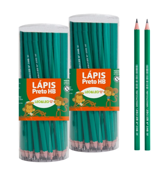 LAPIS GRAFITE HB VERDE LEO&LEO
