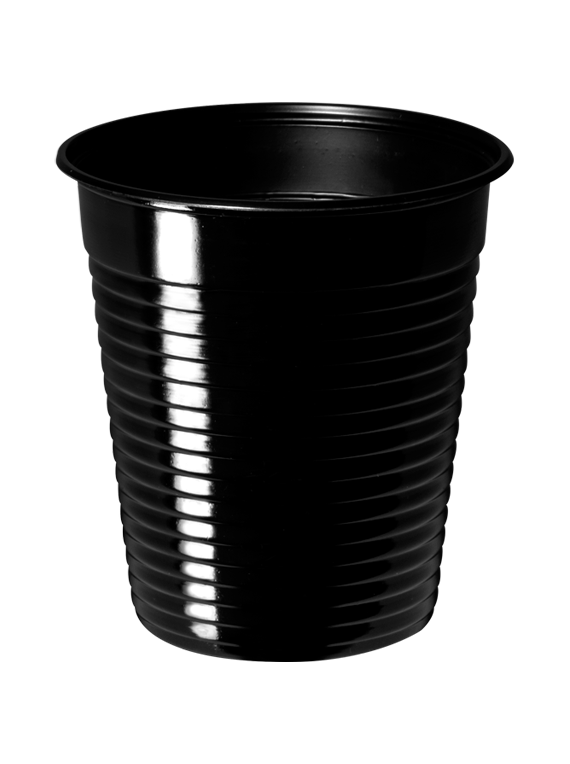 COPO FESTINHA 200ML PP PRETO COPOBRAS