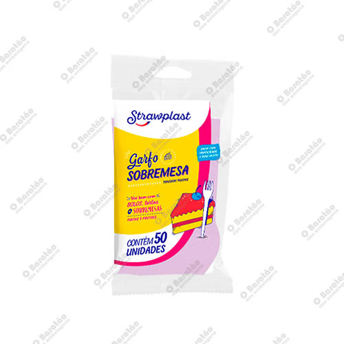 GARFO SOBREMESA LILAS STRAWPLAST