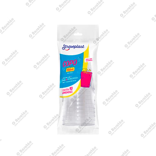 COPO CRISTAL 200ML STRAWPLAST