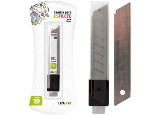 LAMINA LEOART P/ ESTILETE FINO 9MM