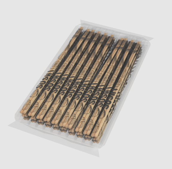HASHI DE BAMBU MELLO C/ 100
