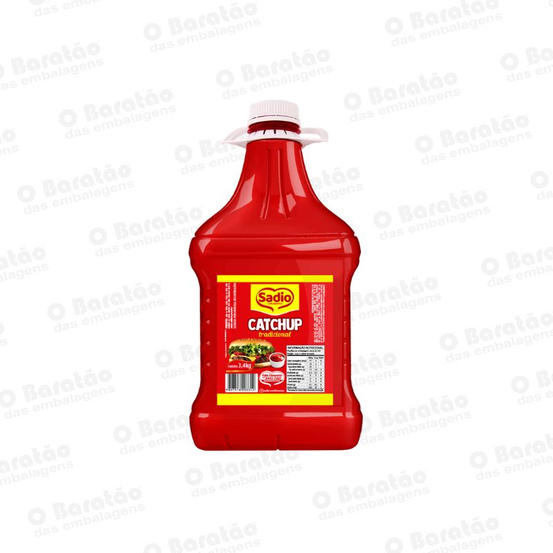 KETCHUP TRADICIONAL 3,4KG SADIO