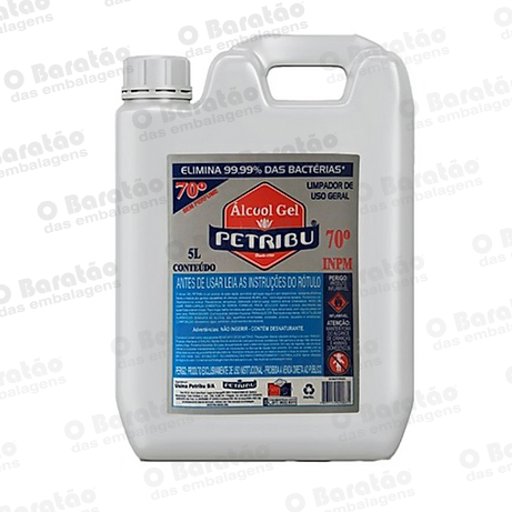 ALCOOL GEL 70° 5 LT PETRIBU