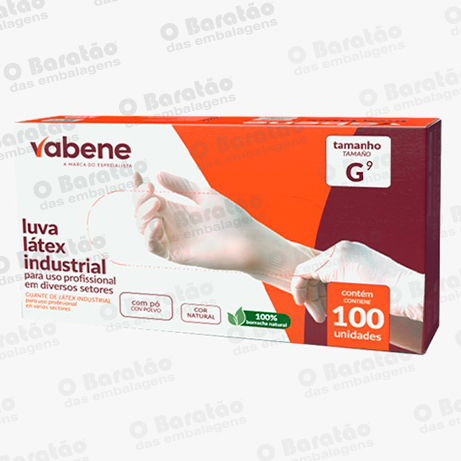 LUVA LATEX IND G VABENE