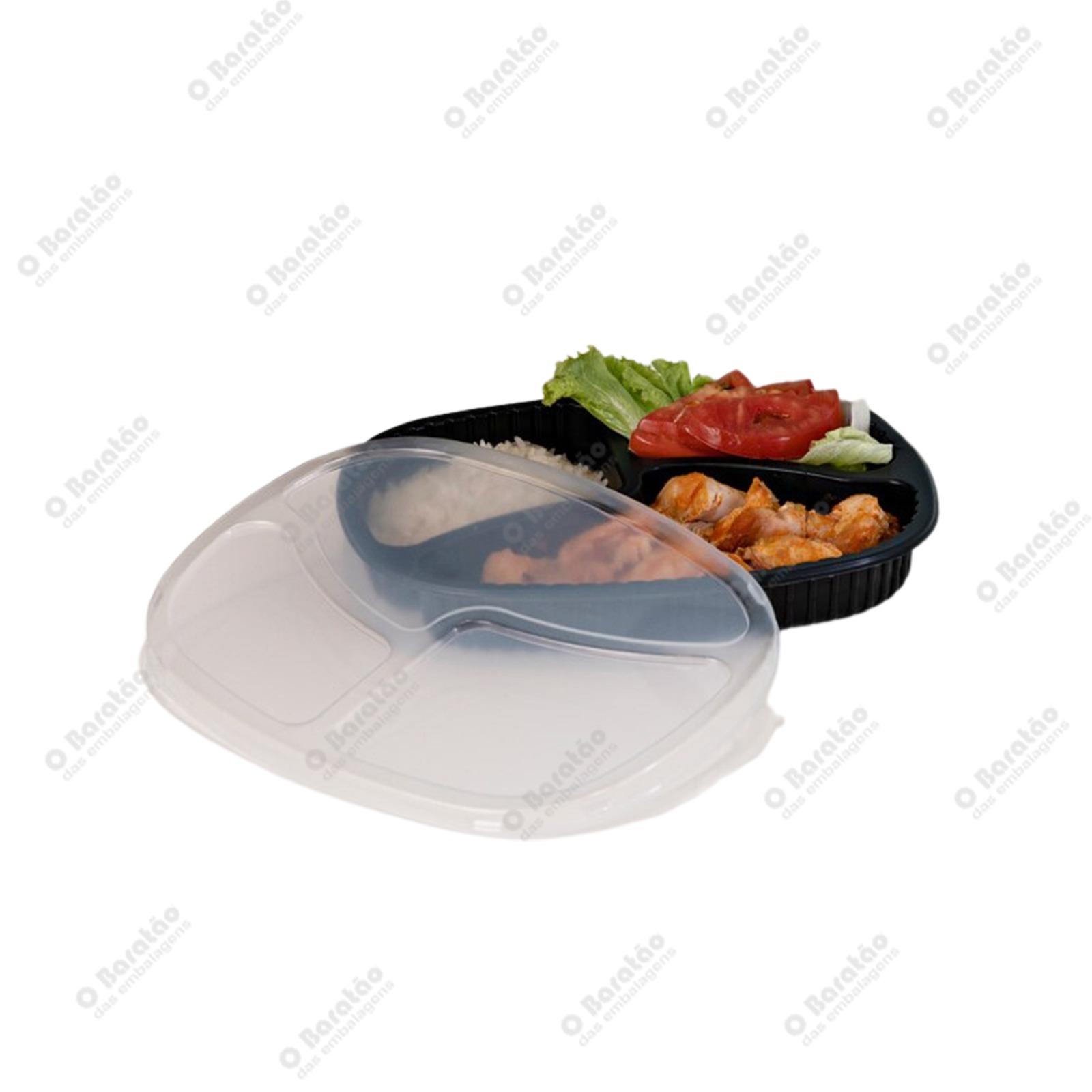 BASE BANDEJA 3DIV G 355 550ML GALVANOTEK