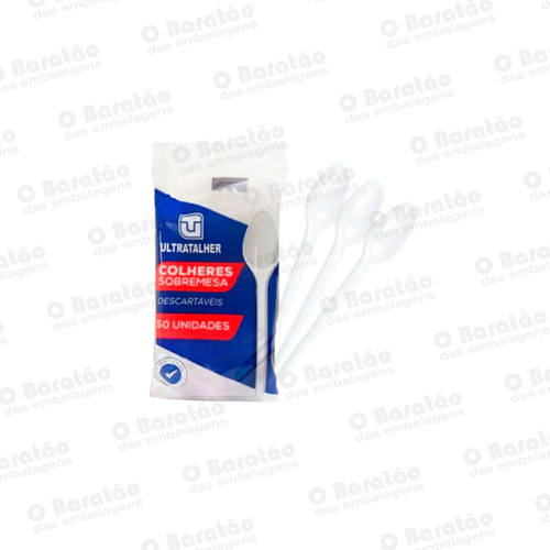 COLHER REFEICAO BRANCO ULTRA
