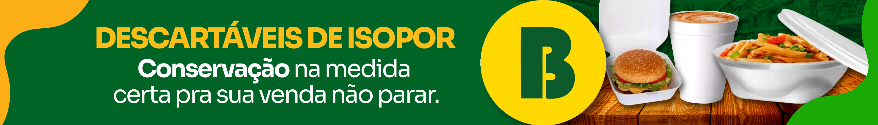 DESCARTAVEIS DE ISOPOR