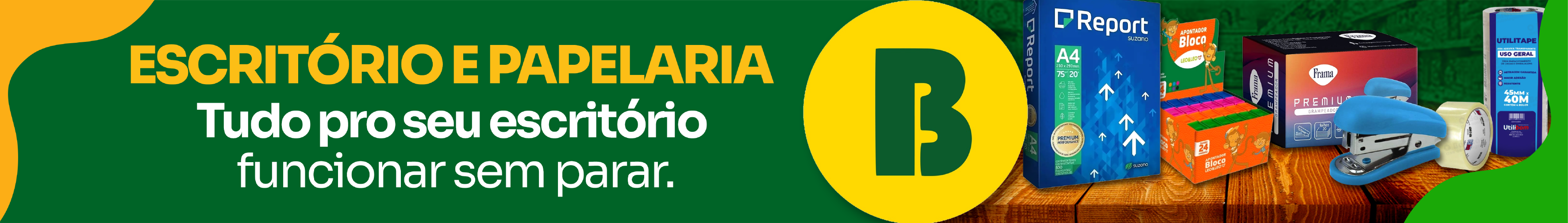 ESCRITORIO E PAPELARIA